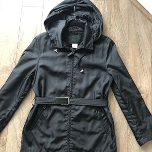Prada slightly quilted rain jacket